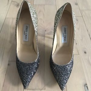 Jimmy choo sparkly heels